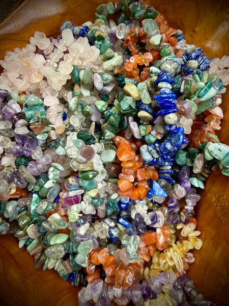 Assorted Chip Stone Bracelets