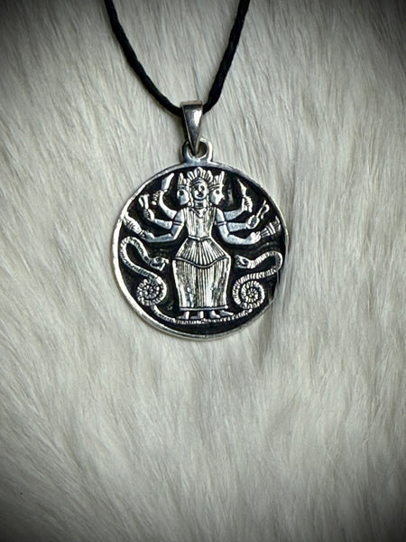 Hekate Triple Goddess Pendant Necklace