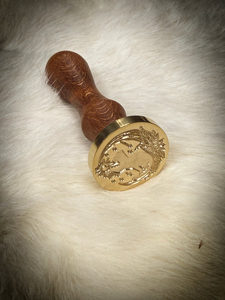 Crescent Moon Cat Seal