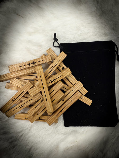 Celtic Ogham Staves- Ash