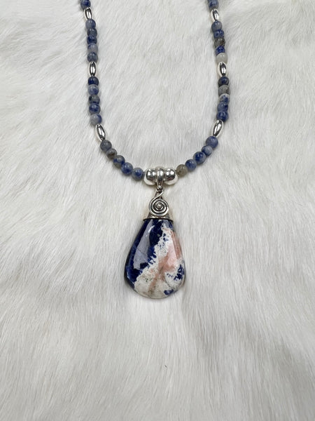 Custom Sodalite Pendant Necklace
