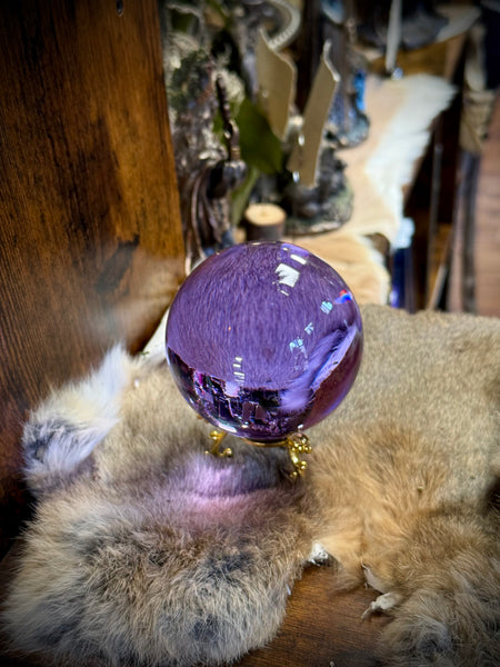 Alexandrite Crystal Ball with Stand- 80 mm