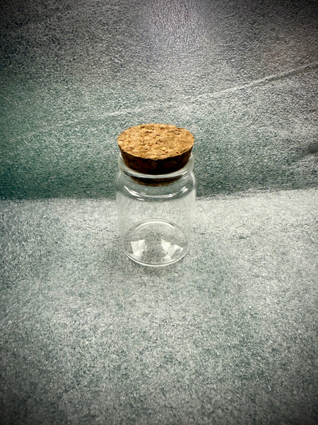 Clear Spell Bottle with Cork