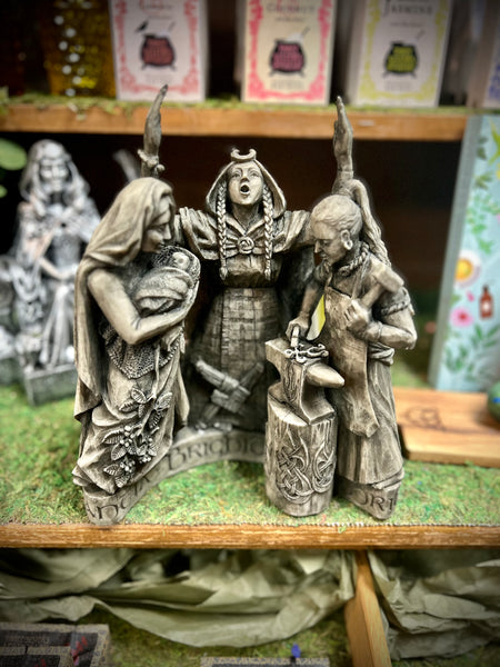 Brigid Statue - Triple Goddess