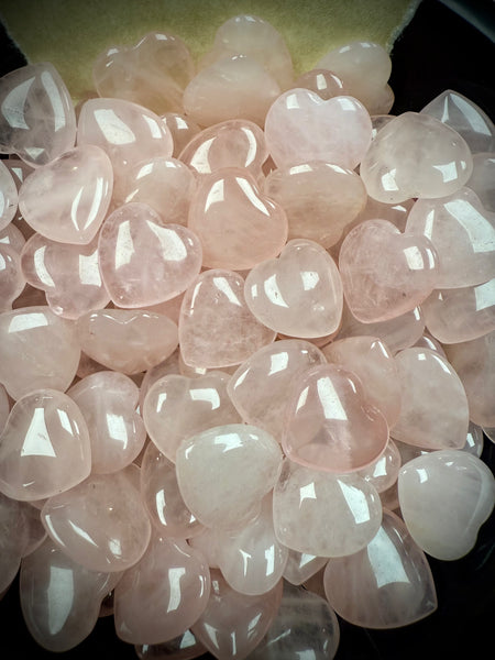 Rose Quartz Heart Stone