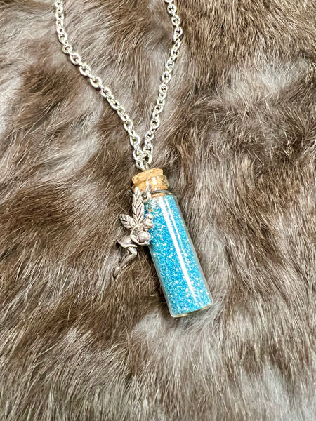 Glitter Bottle Necklace