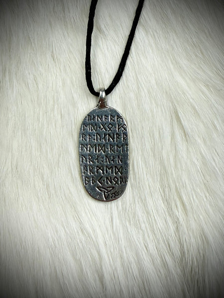 Norse Traveler’s Protection Charm Pendant Necklace
