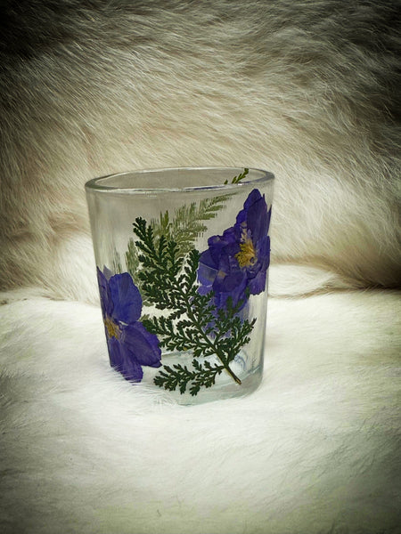 Handmade Botanical Candle Holders