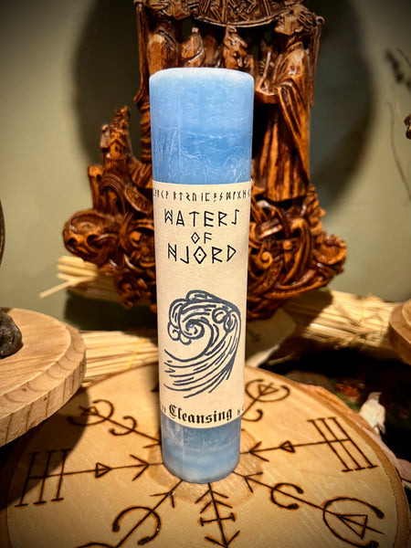 Waters of Njord Pillar Candle