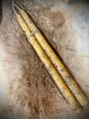 100% Beeswax Taper - Home Blessings