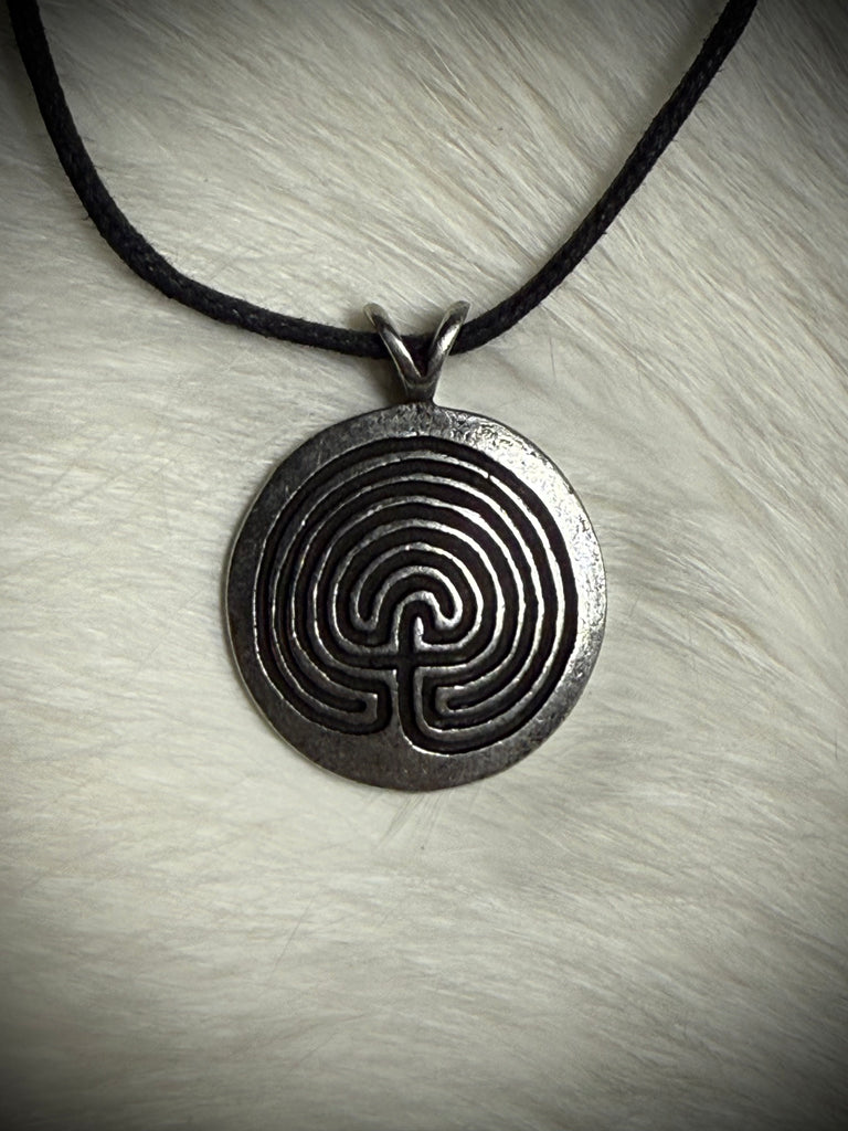 The Labyrinth Pendant Necklace