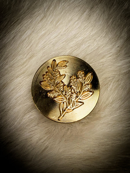Botanical Leaf Seal