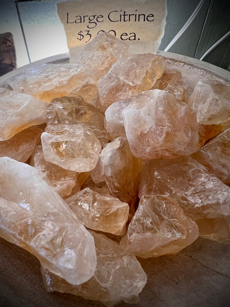 Large Citrine Crystal - Raw