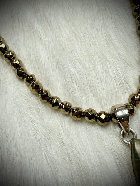 Custom Apache Gold (Pyrite) Pendant Necklace