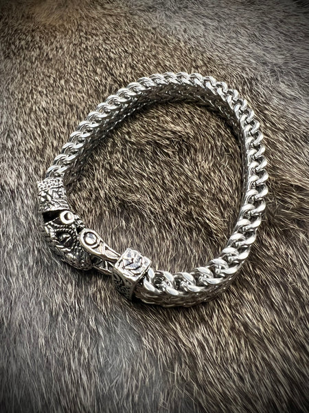 Stainless Steel Jormungandr Bracelet