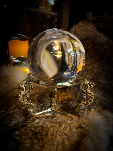 Crystal Ball with Stand- 110 mm