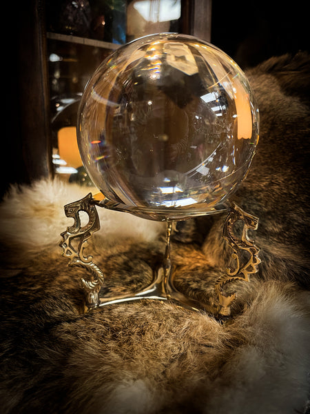 Crystal Ball with Stand- 125 mm