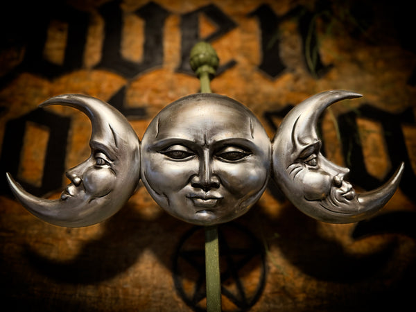 Triple Moon Plaque