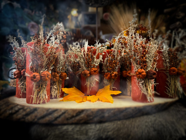 Sabbat Candle - Samhain (Beeswax)