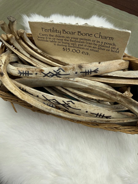 Nordic Fertility Charm - Boar Rib