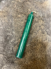 6" Taper Spell Candle - Green