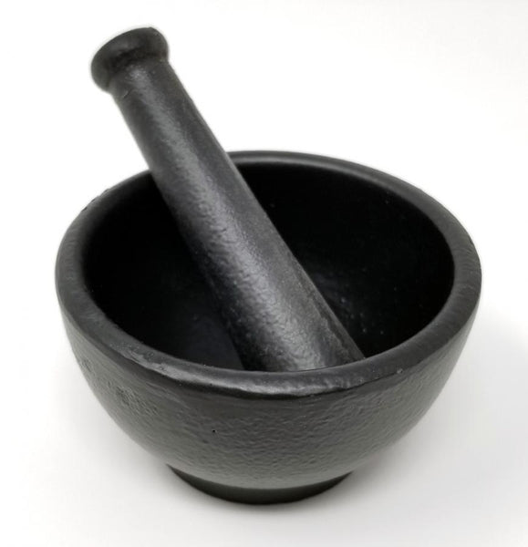 Cast Iron Mortar and Pestle