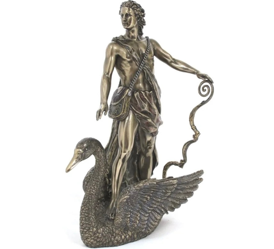 Apollo on Swan Statue