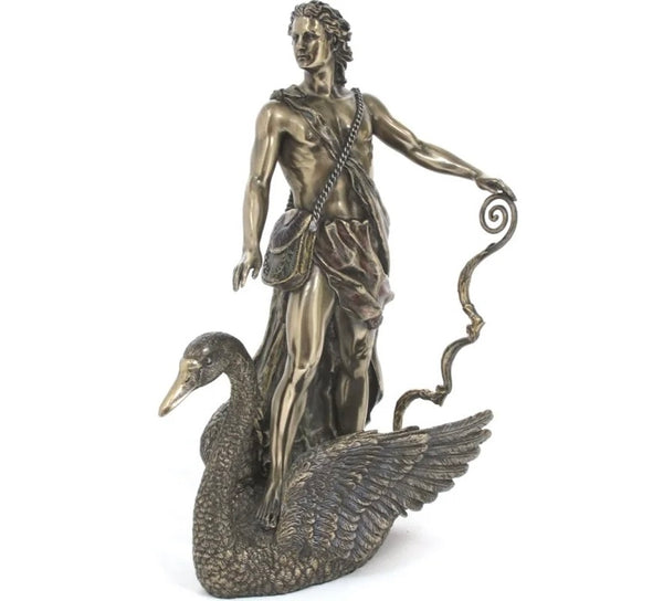 Apollo on Swan Statue – The Coven's Cottage