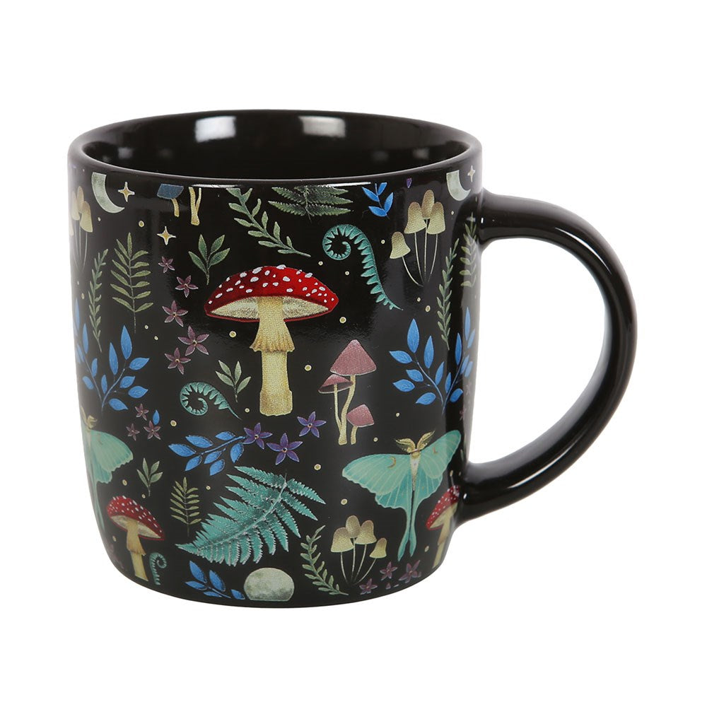 Coffee Mug - Dark Forest Mushroom Botanical