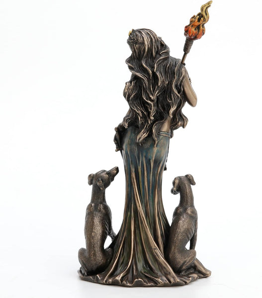 Hecate with Hounds Statue