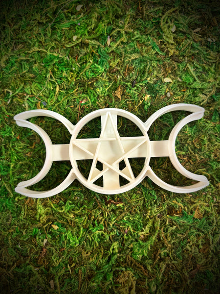 Triple Moon Pentacle Cookie Cutter