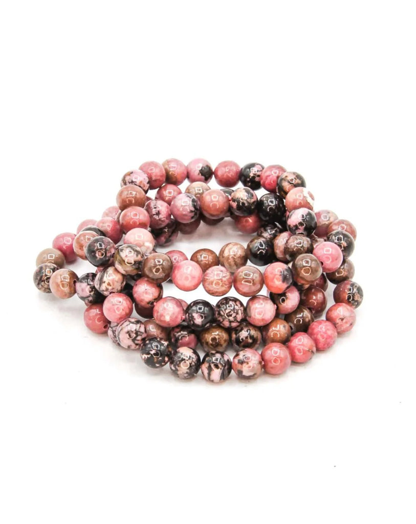 Rhodonite Bracelet - 8mm