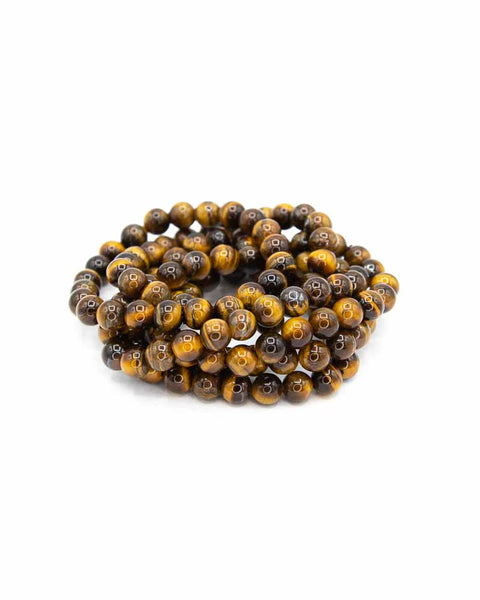 Gold Tiger's Eye Bracelet - 8mm