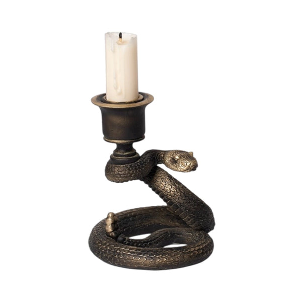 Death Rattle Candlestick Holder