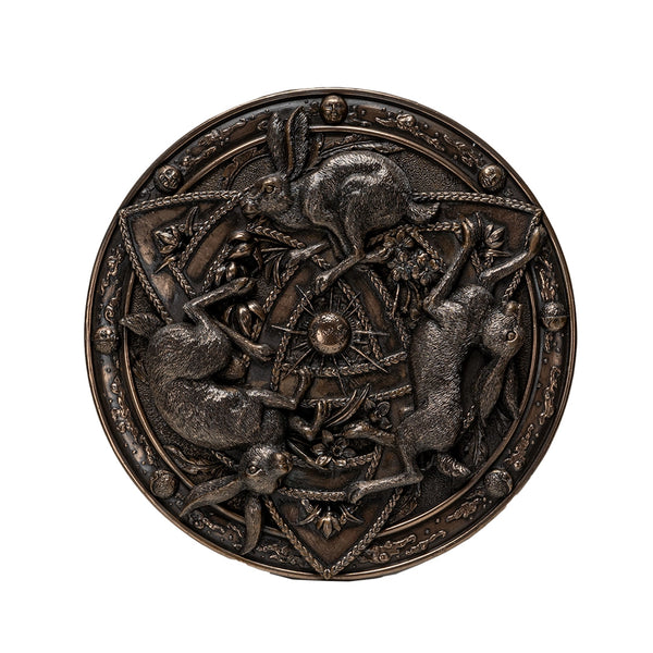 Three Hares Wall Plaque