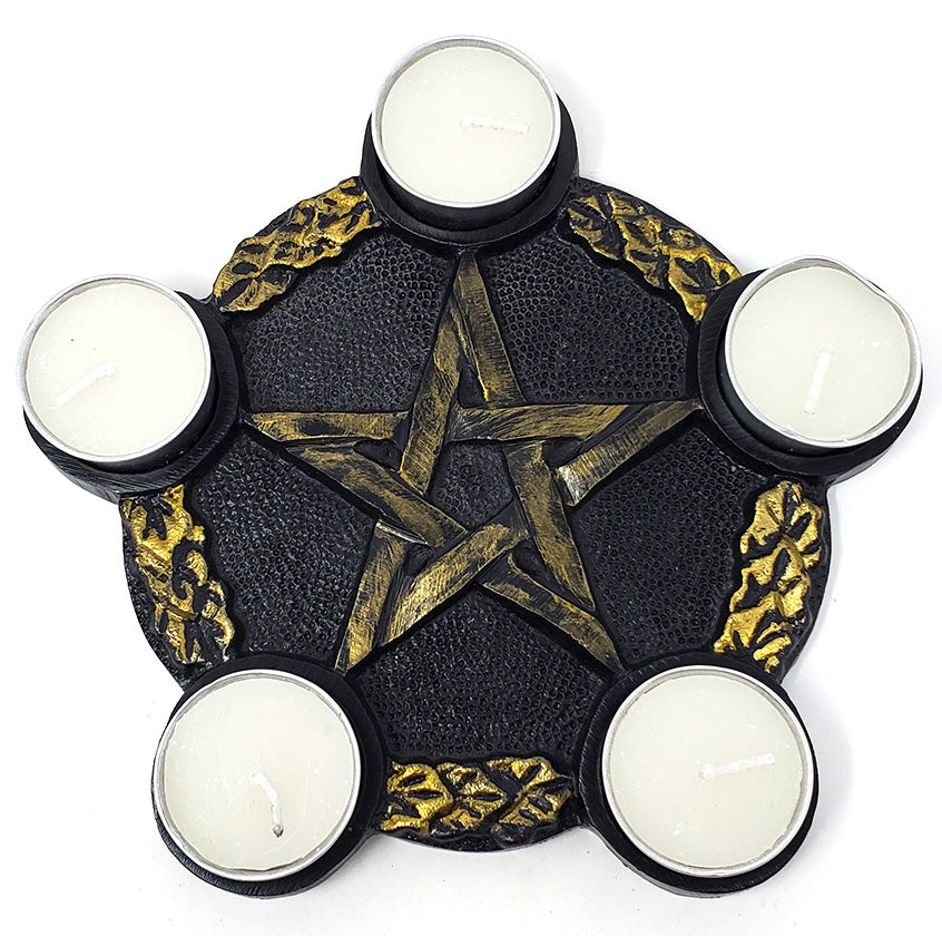 Pentagram Candle Holder