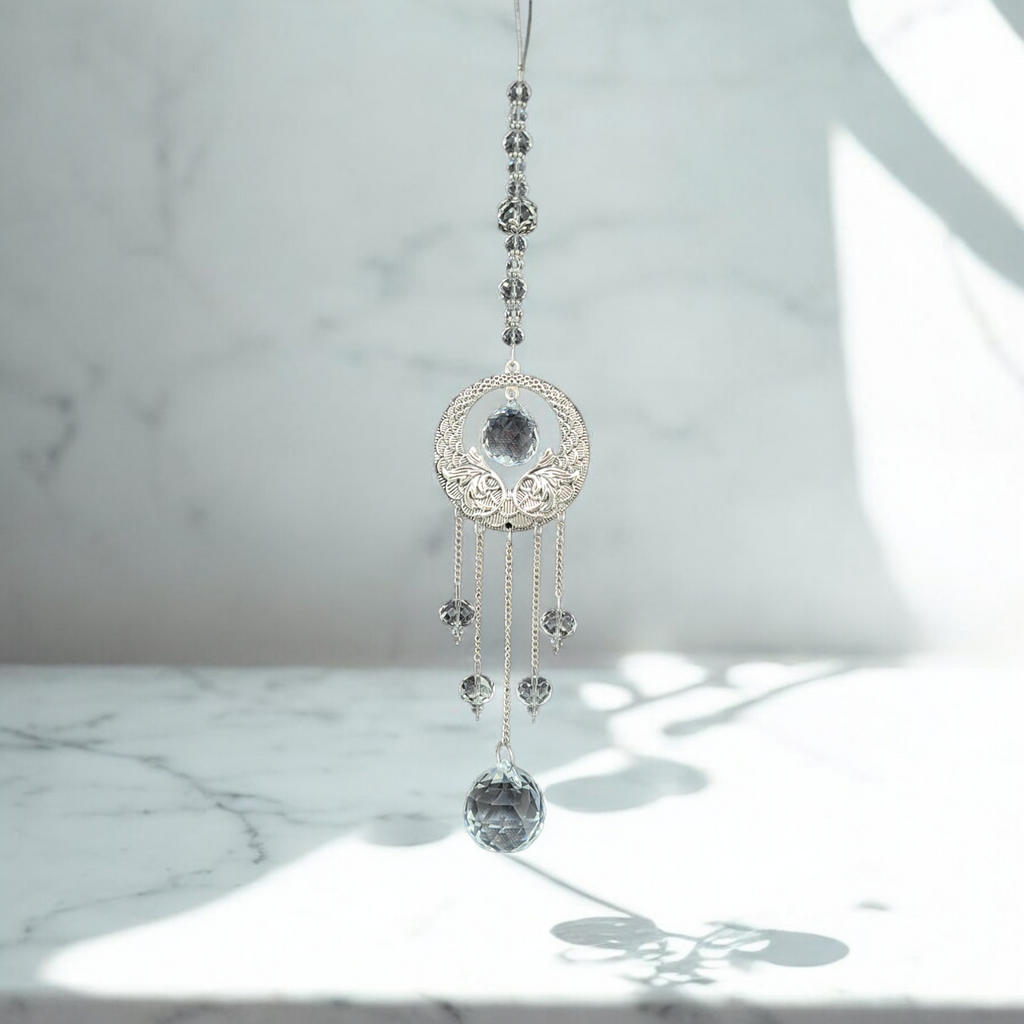 Clear Crystal Suncatcher