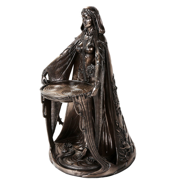 Bronze Finish Danu Statue (Large)