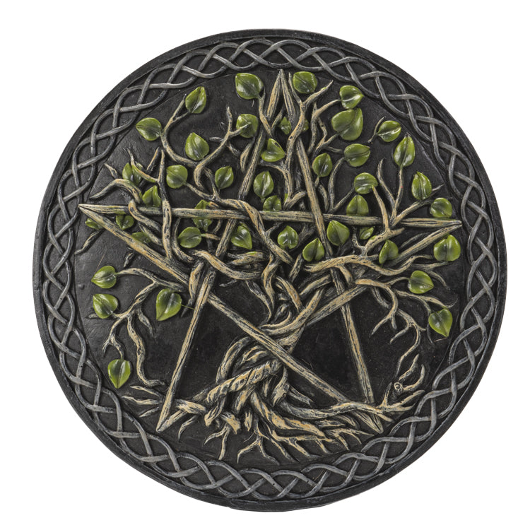 Pentacle Tree Wall Plaque