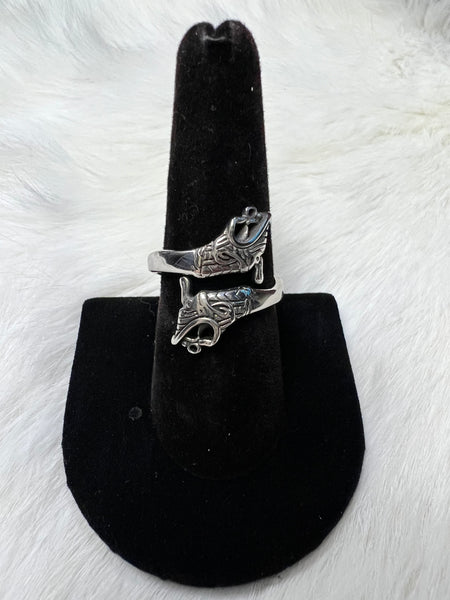 Norse Wolves Ring