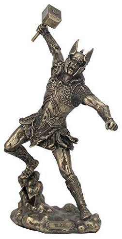 Bronze Finish Thor Statue