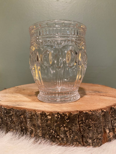 Glass Candle Holder