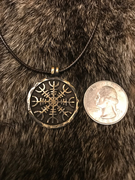 Ægishjálmr (Helm of Awe) Necklace