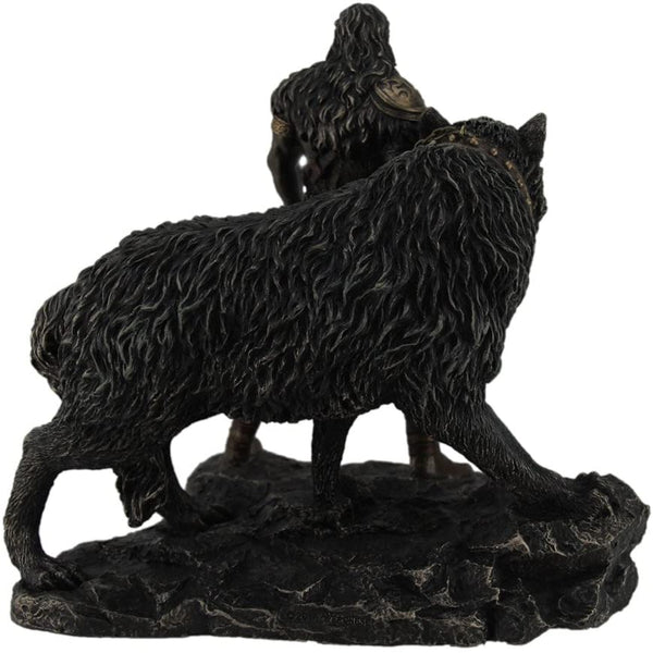 Tyr and Fenrir Statue