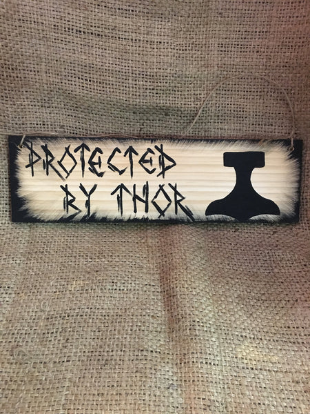 Protected by Thor Plaque