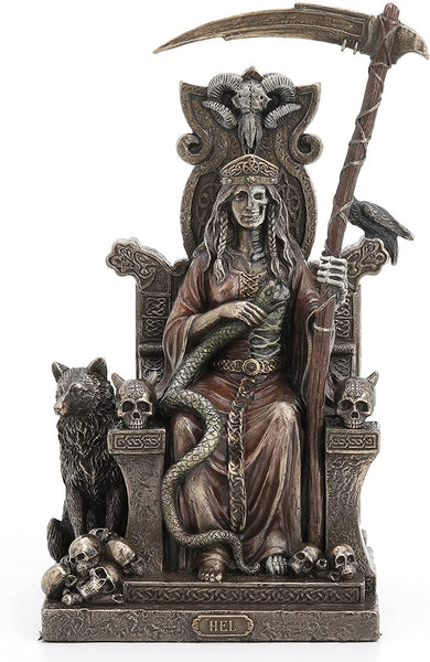Hel on Throne Statue