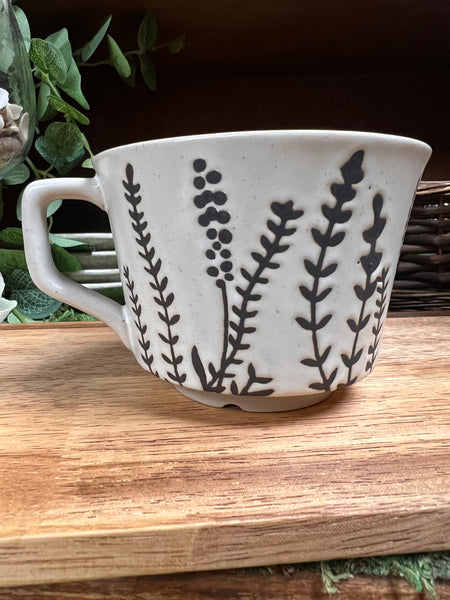 Botanical Ceramic Mugs