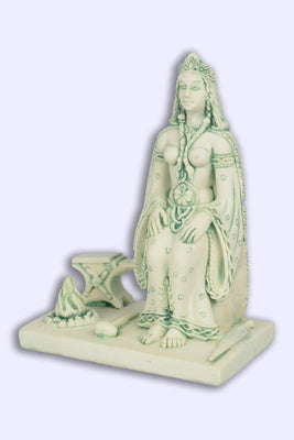Seated Irish Brigid Statue