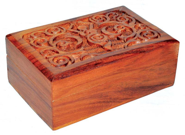 Spiral Goddess Wooden Box