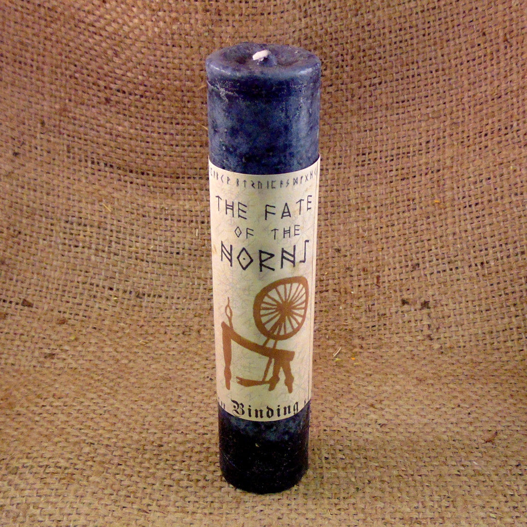 Fate of the Norns Pillar Candle